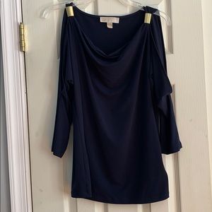 Michael Kors open shoulder blouse